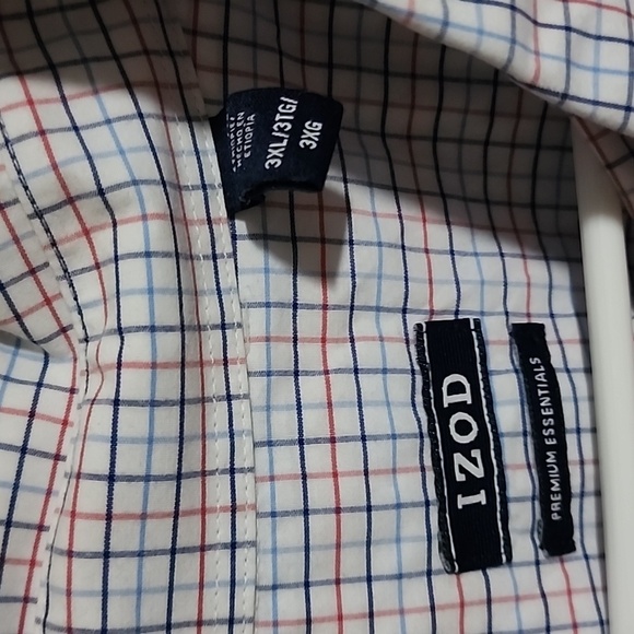 Izod men's long-sleeved button-down shirt 3XL *1024.2 - Picture 2 of 6